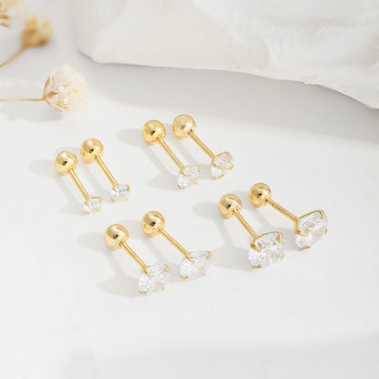 [AuraEcho]Unique U-Shaped Ear Bone Earrings