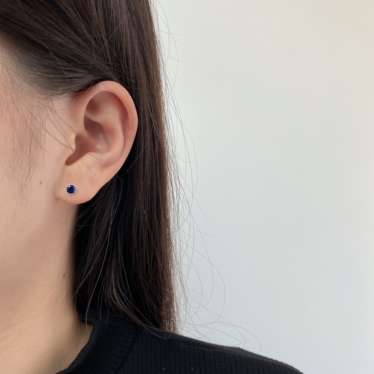 [AuraEcho]Sparkling Colorful Round Shape Earrings