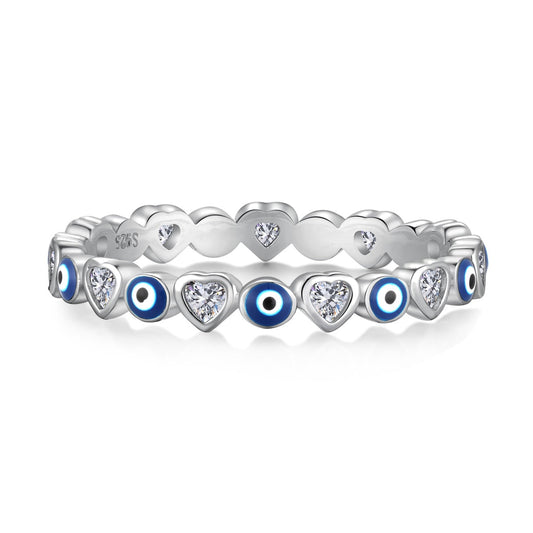 [AuraEcho]Radiant Colorful Round Shape Daily Ring