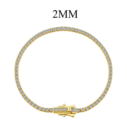 [AuraEcho]Radiant Colorful Round Cut Party Bracelet