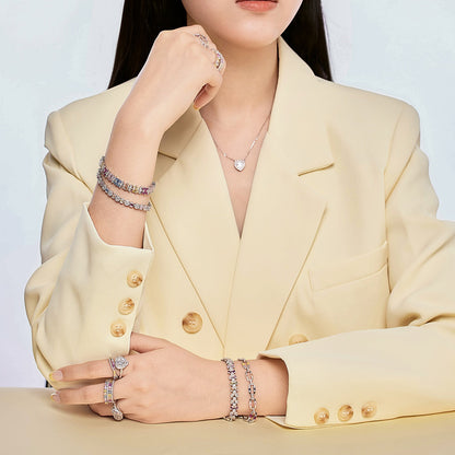 [AuraEcho]Dazzling Colorful Daily Bracelet