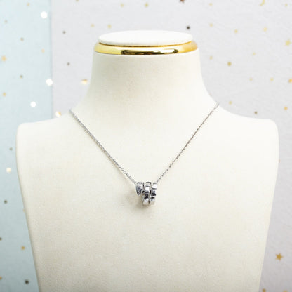 [AuraEcho]SERPENTI SILVER NECKLACE DIAMOND