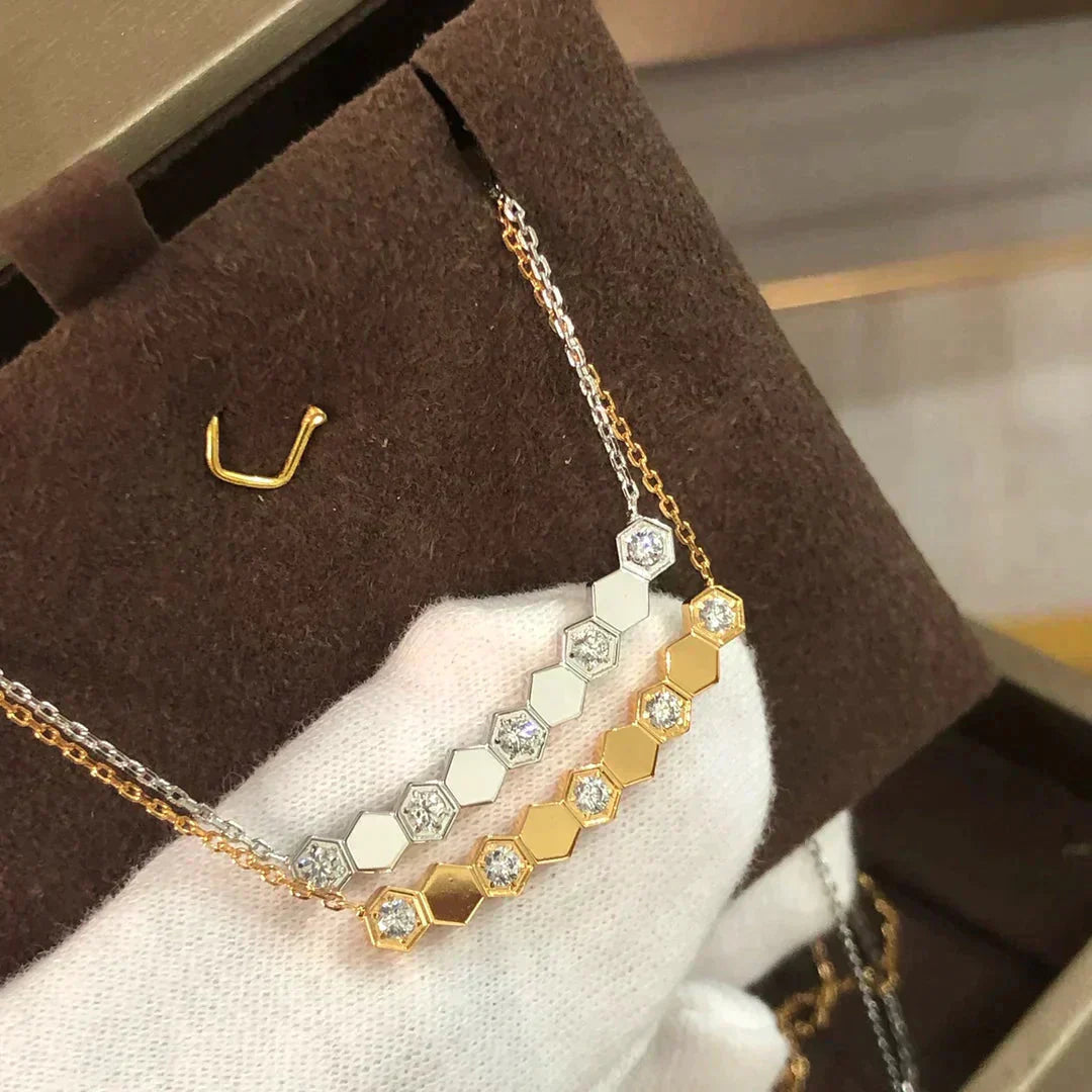 [AuraEcho]BEE LOVE NECKLACE DIAMOND