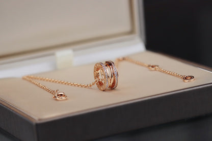 [AuraEcho]ZERO 1 PINK GOLD NECKLACE