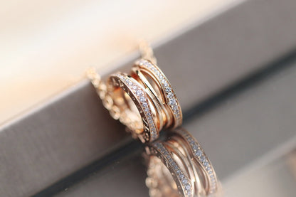 [AuraEcho]ZERO 1 PINK GOLD NECKLACE