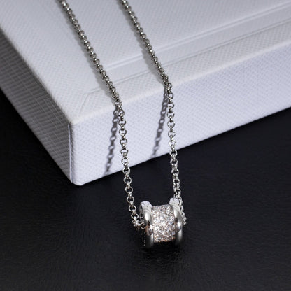 [AuraEcho]ZERO 1 SILVER DIAMOND NECKLACE