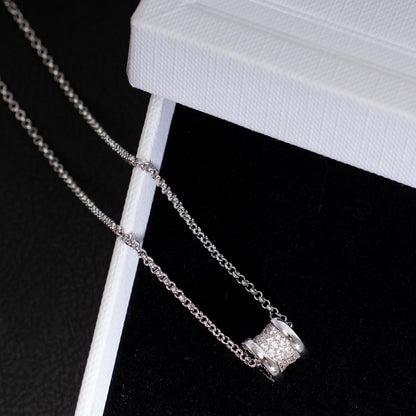 [AuraEcho]ZERO 1 SILVER DIAMOND NECKLACE