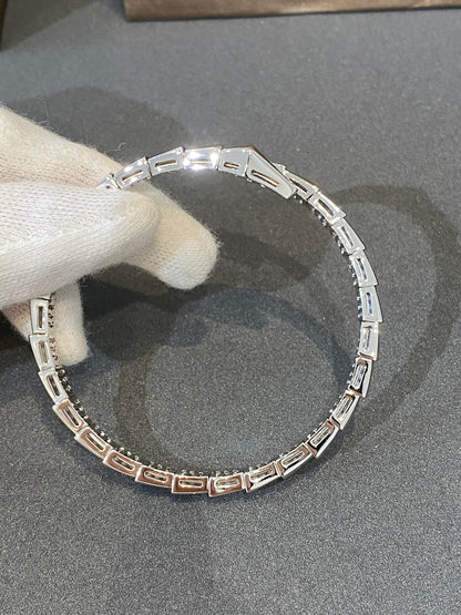 [AuraEcho]SERPENTI BRACELET DIAMONDS SILVER