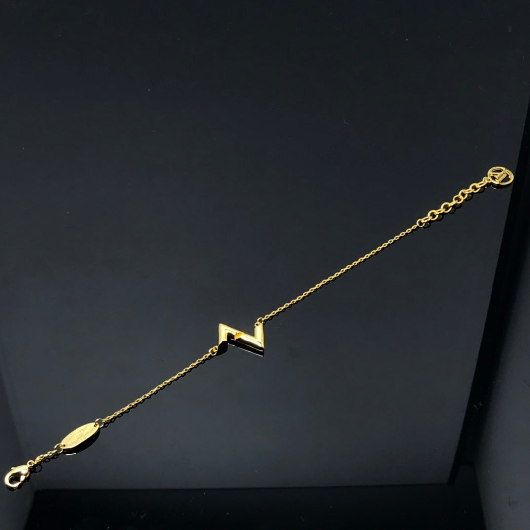 [AuraEcho]VOLT LV LOGO BRACELET