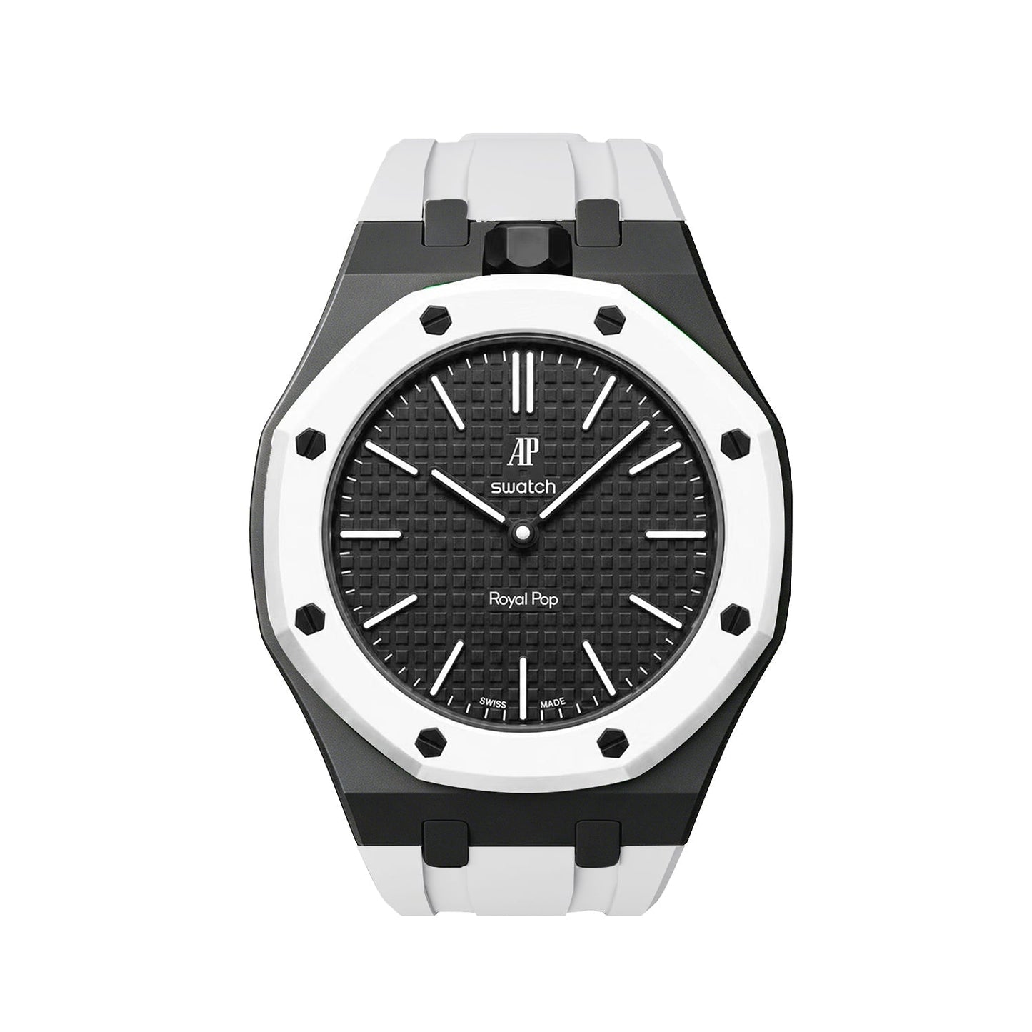 [AuraEcho]Royal Oak Pop Exclusive Bioceramic Case & Silicone Strap Mix Color