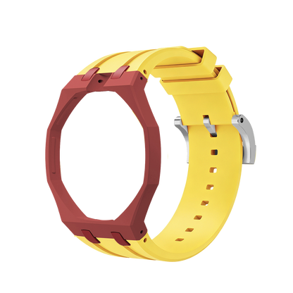 [AuraEcho]Royal Oak Pop Exclusive Bioceramic Case & Silicone Strap Mix Color