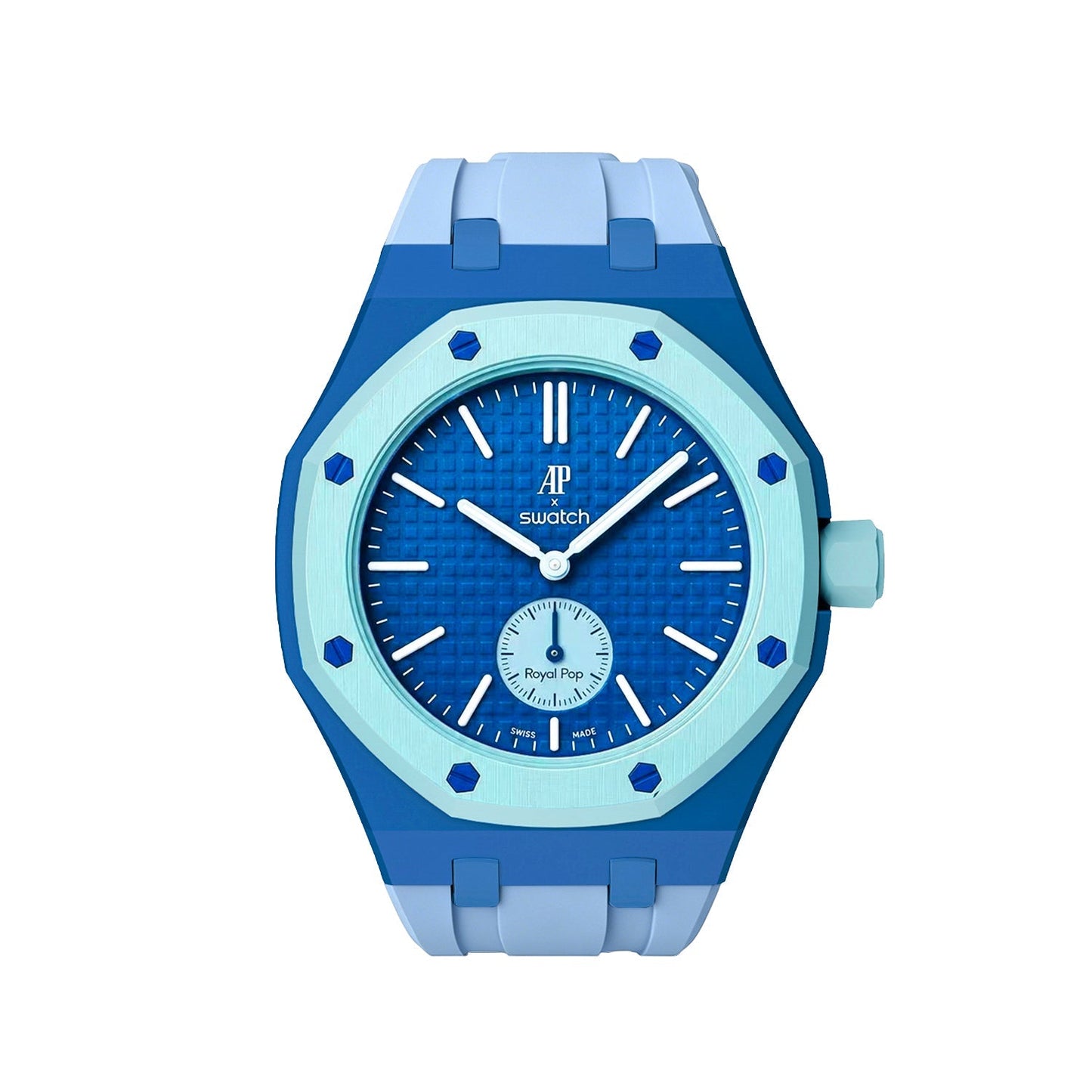 [AuraEcho]Royal Oak Pop Exclusive Bioceramic Case & Silicone Strap Mix Color