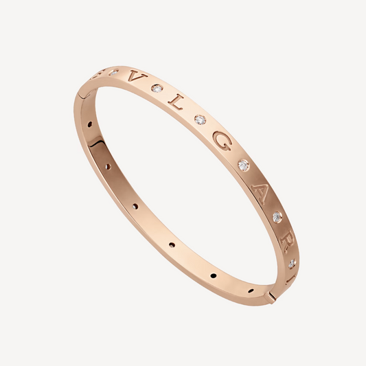 [AuraEcho]ZERO 1 PINK GOLD 12 DIAMONDS BRACELET