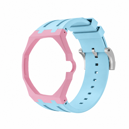 [AuraEcho]Royal Oak Pop Exclusive Bioceramic Case & Silicone Strap Mix Color