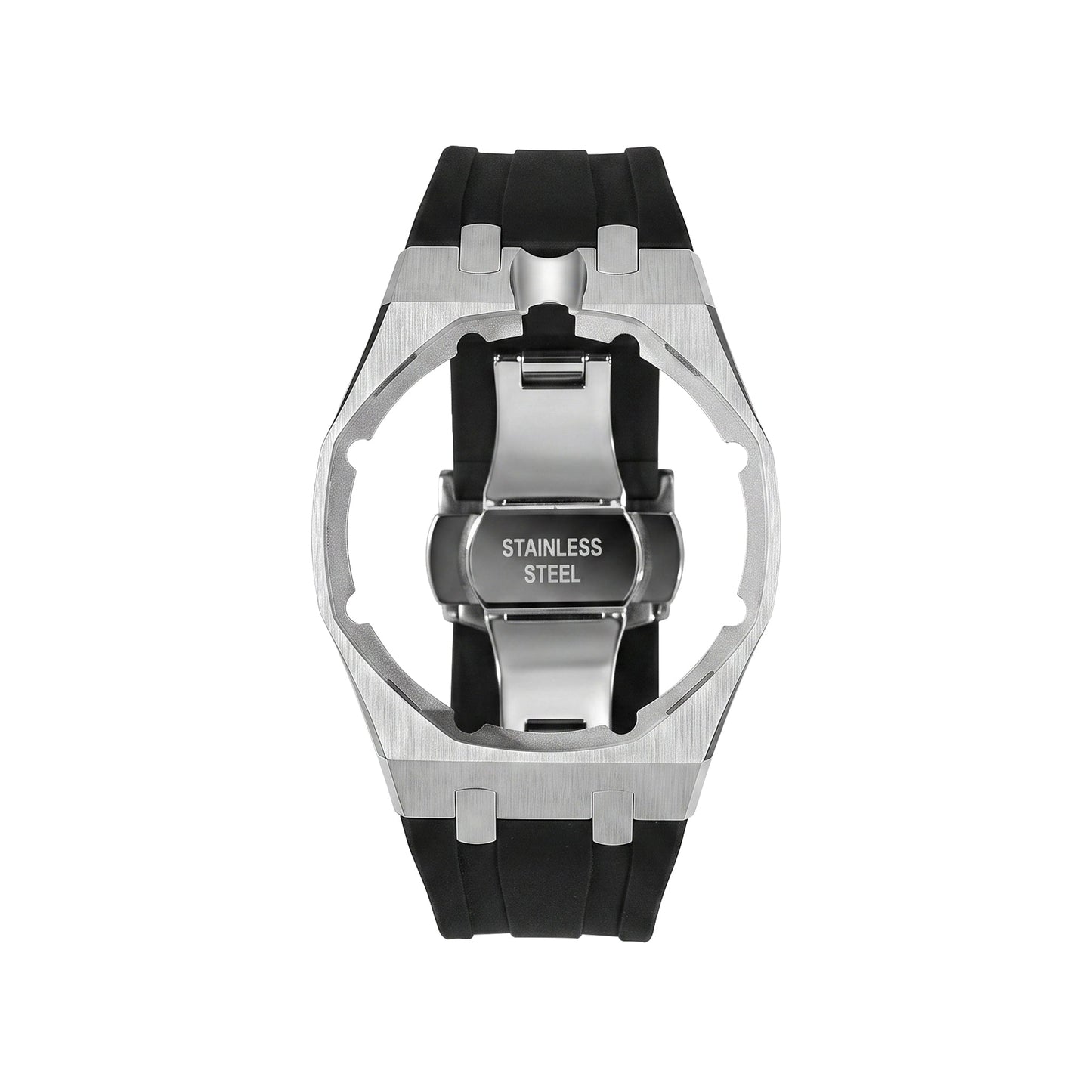 [AuraEcho]Royal Oak Pop Exclusive Steel Case & Silicone Strap With Cradle