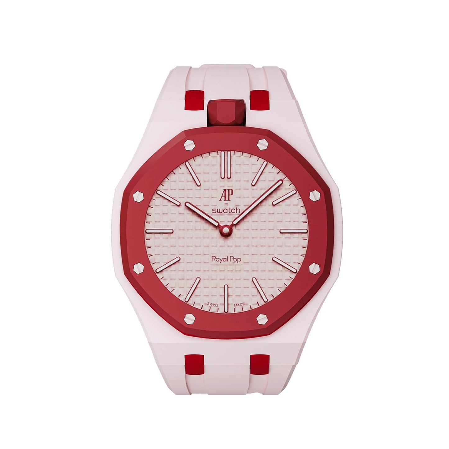 [AuraEcho]Royal Oak Pop Exclusive Bioceramic Case & Silicone Strap Mix Color