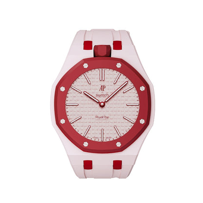 [AuraEcho]Royal Oak Pop Exclusive Bioceramic Case & Silicone Strap Mix Color