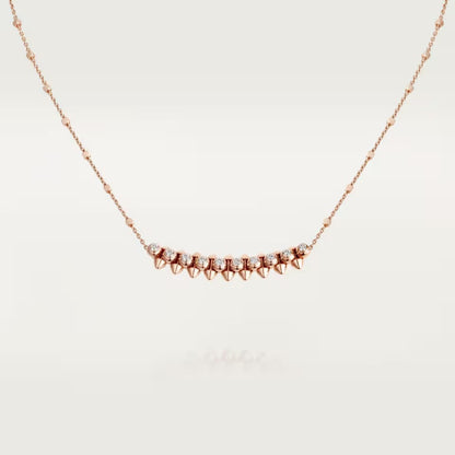 [AuraEcho]CLASH  MEDIUM DIAMOND NECKLACE