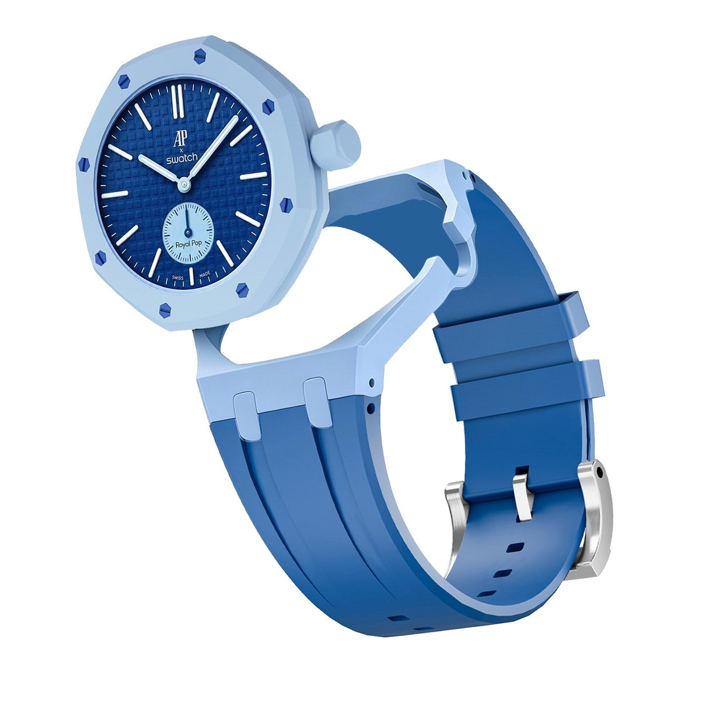 [AuraEcho]Royal Oak Pop Exclusive Bioceramic Case & Silicone Strap Mix Color