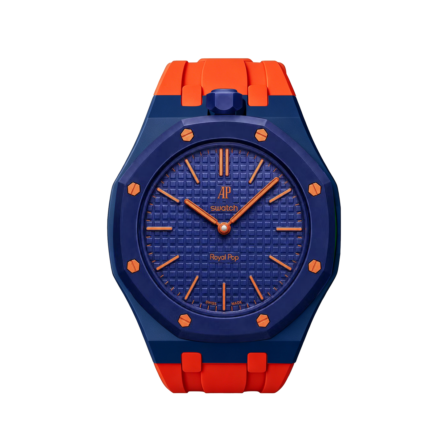 [AuraEcho]Royal Oak Pop Exclusive Bioceramic Case & Silicone Strap Mix Color