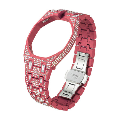 [AuraEcho]Royal Oak Pop Exclusive Bioceramic Case & Bioceramic Strap Full Diamond