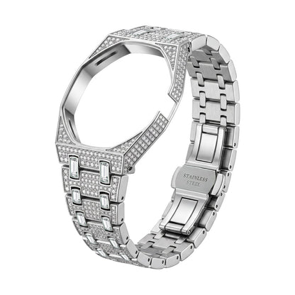 [AuraEcho]Royal Oak Pop Exclusive Bioceramic Case & Bioceramic Strap Full Diamond