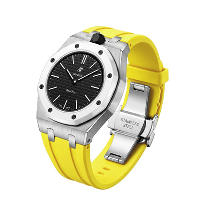 [AuraEcho]Royal Oak Pop Exclusive Steel Case & Silicone Strap With Cradle