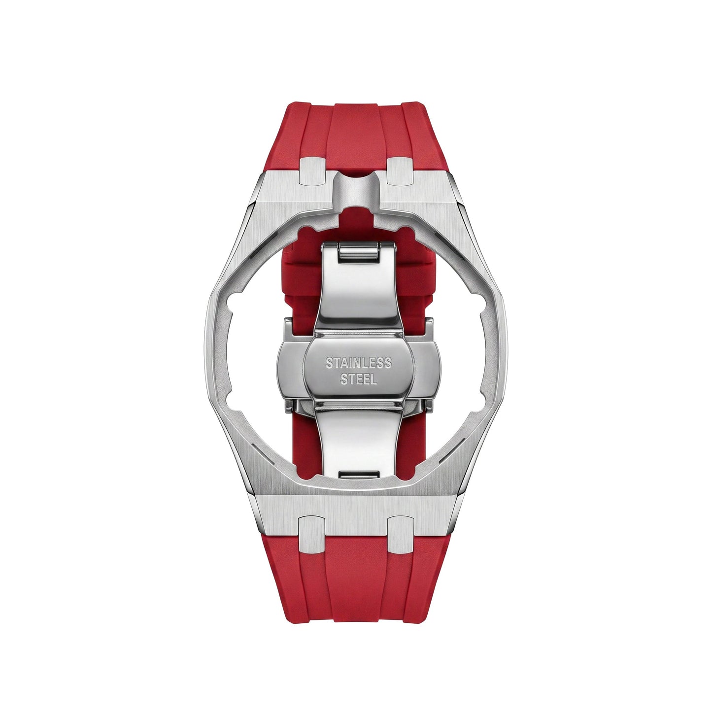 [AuraEcho]Royal Oak Pop Exclusive Steel Case & Silicone Strap With Cradle