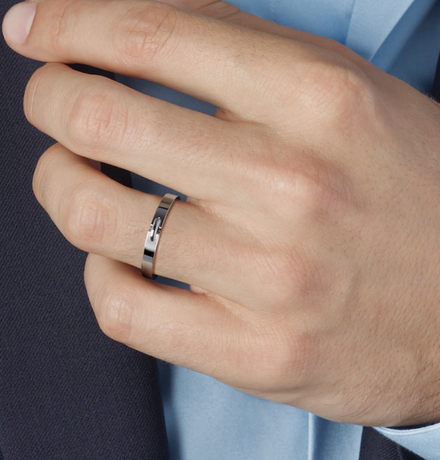 [AuraEcho]ALLIANCE LIENS VIDENCE 3MM RING