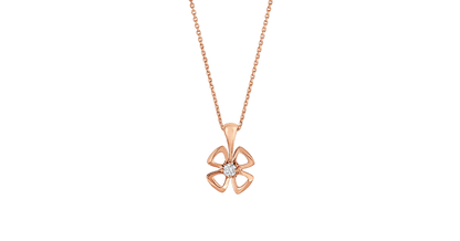 [AuraEcho]FIOREVER NECKLACE DIAMOND CENTER