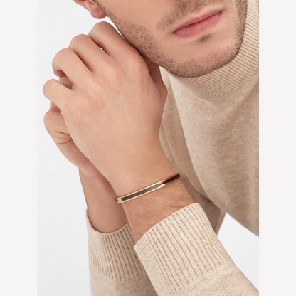 [AuraEcho]ZERO 1 PINK GOLD WITH BLACK CERAMIC BRACELET