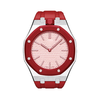 [AuraEcho]Royal Oak Pop Exclusive Steel Case & Silicone strap(Only Strap)