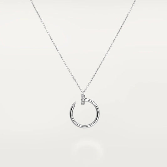 [AuraEcho]JUSTE NECKLACE SILVER