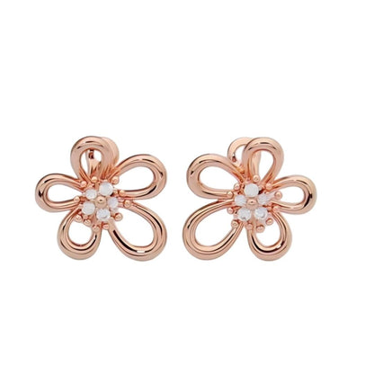 [AuraEcho] FLOWERLACE EARRING 5 DIAMONDS