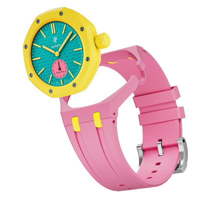 [AuraEcho]Royal Oak Pop Exclusive Bioceramic Case & Silicone Strap Mix Color