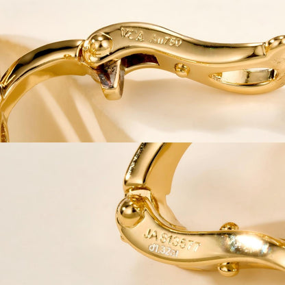 [AuraEcho] FLOWERLACE EARRING 5 DIAMONDS
