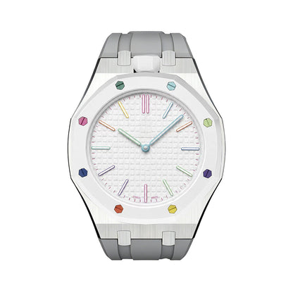 [AuraEcho]Royal Oak Pop Exclusive Steel Case & Silicone strap(Only Strap)