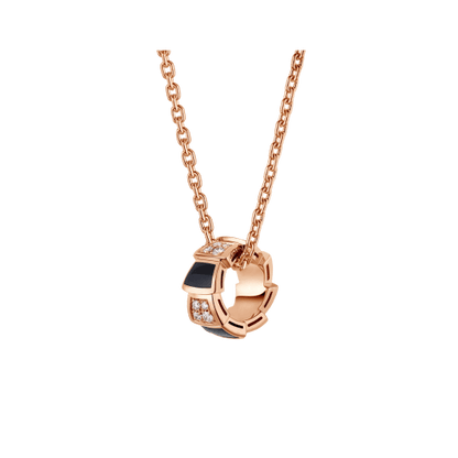 [AuraEcho]SERPENTI PEDANT DIAMOND NECKLACE