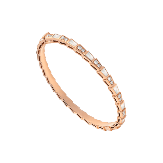 [AuraEcho]SERPENTI BRACELET PINK GOLD MOP DIAMOND