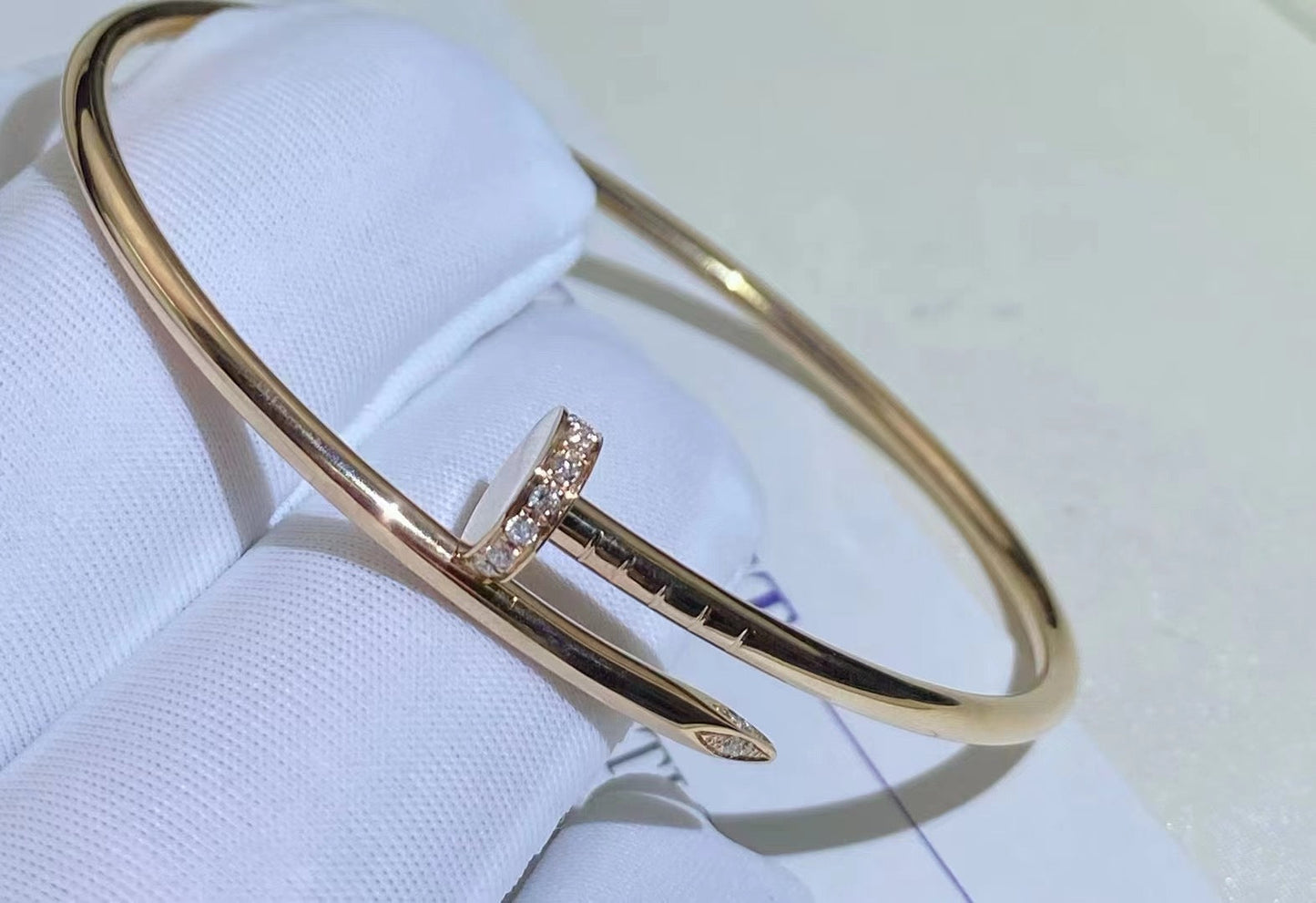 [AuraEcho]JUSTE BRACELET 2.5MM DIAMONDS