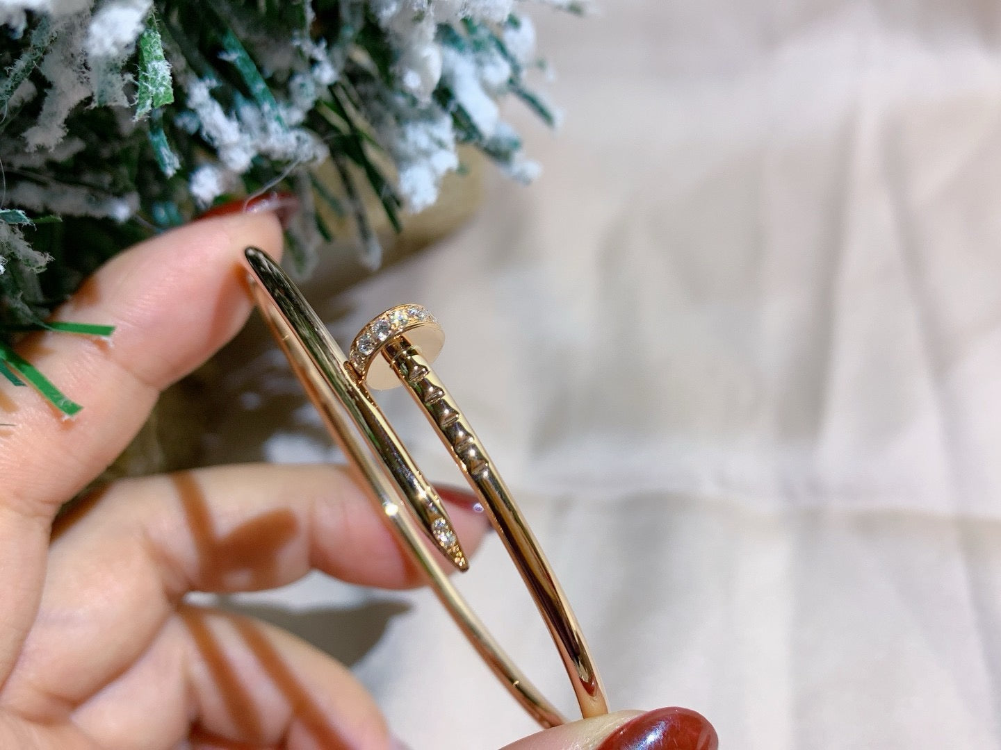 [AuraEcho]JUSTE BRACELET 2.5MM DIAMONDS