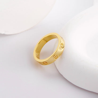 [AuraEcho]LOVE RING 3.6 MM NO DIAMOND