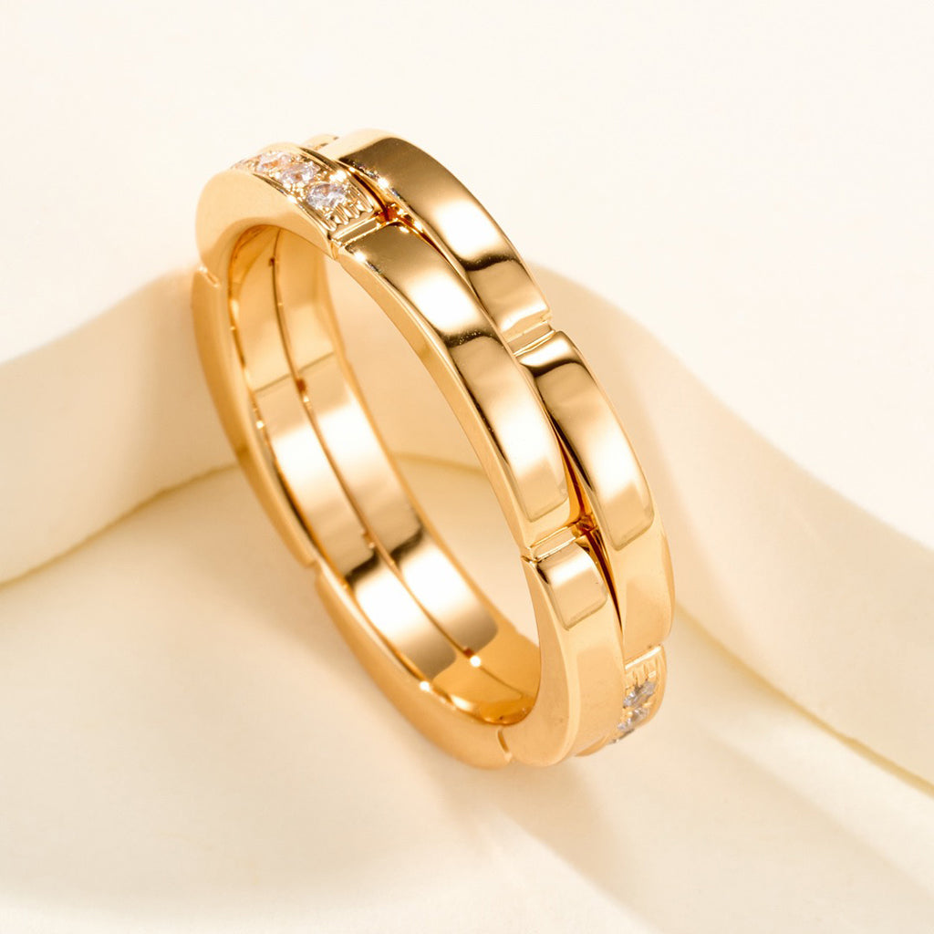 [AuraEcho]MAILLON PANTHERE DIAMOND RING