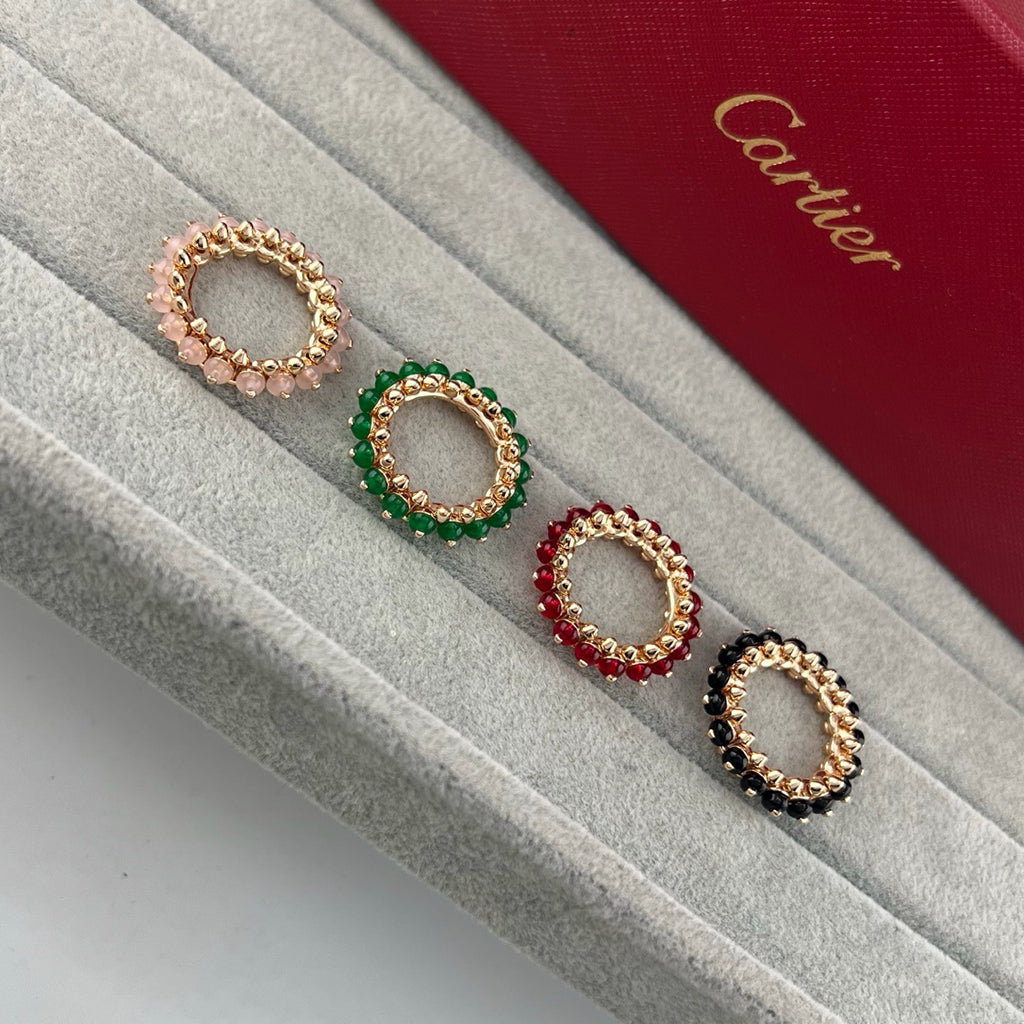 [AuraEcho]CLASH 7.9MM AGATE CHALCEDONY RING
