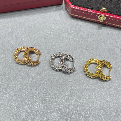 [AuraEcho]CLASH MINI HOOP EARRINGS