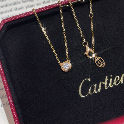 [AuraEcho]DAMOUR DIAMOND NECKLACE
