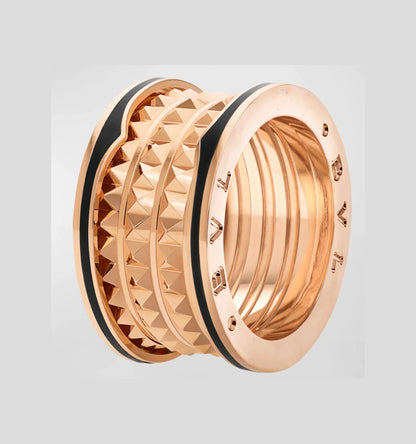 [AuraEcho]ZERO 1 ROCK BLACK CERAMIC PINK GOLD LARGE MODEL