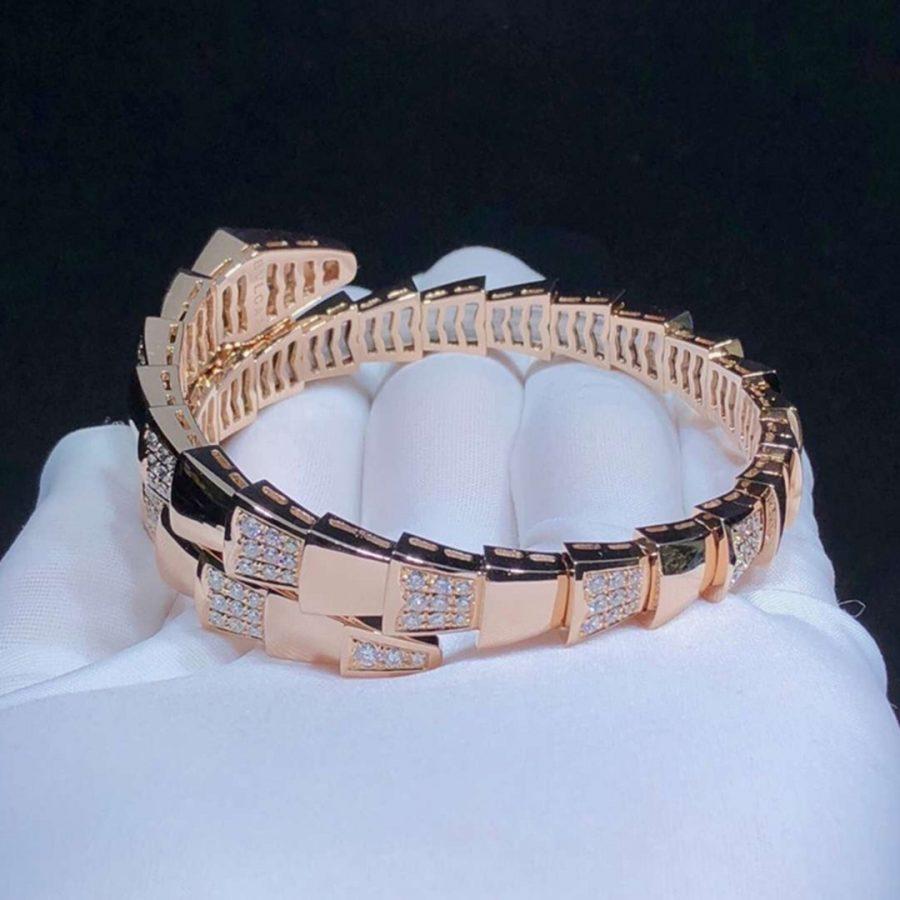 [AuraEcho]SERPENTI BRACELET PINK GOLD DIAMOND