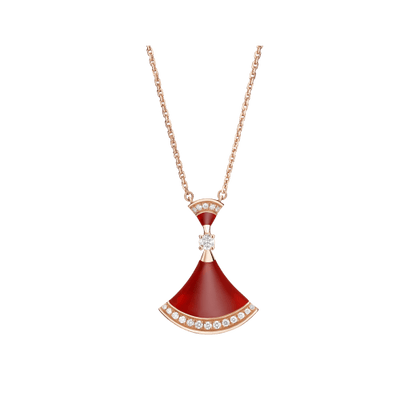 [AuraEcho]DREAM NECKLACE CARNELIAN DIAMOND