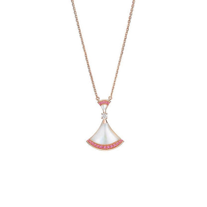 [AuraEcho]DREAM NECKLACE MOP PINK DIAMOND